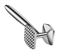 Aliglow Ablandador de Carne en Acero Inoxidable 304 18/8 Mazo/Martillo de cocina profesional para ablandar y aplanar carnes (filetes, res, aves) y preparar schnitzels