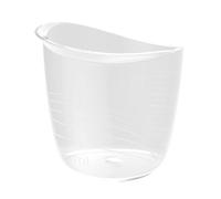 Alimentador portátil para tazas, taza medidora de alimentación de 35 ml, báscula de medición transparente, diseño en ángulo reutilizable, 4,9 x 3,7 x 3,7 cm, herramienta de lactancia materna para mini