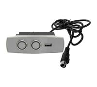 Alipis 1.5m Controlador de Sillón Reclinable Eléctrico Botones Pines con Puerto USB para Silla Elevadora Mando Manual Resistente Repuesto Compatible con Sillas Relax Levanta Personas