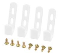 Alipis 4 Piezas Ganchos para Escalera de Litera de Dormitorio, Hierro | Soportes Prácticos para Colgar, Diseño Simple, Instalación Fácil, Uso Doméstico, para Escalera de Cama Litera