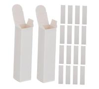 Alipis 50 Piezas Cajas De Cartón Kraft Para Tubos De Brillo Labial Cajas De Almacenamiento Para Bálsamo Labial Estuches De Papel Para Maquillaje