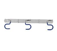 Alipis Acero Inoxidable Gancho para Trapeador de Pared Tipo S | Montaje Sencillo en Pared, Ahorro de Espacio, Organiza Escobas y Fregonas, Adecuado para Cocina y Trastero