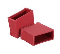 Alipis Almohadillas de Repuesto para Escalera de Mano, Pies de Goma Redondos Antideslizantes, Interior 8,1 x 3 cm, 2 Piezas, para Escaleras de Tijera y Exterior