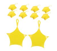 Alipis Cajas de Dulces Forma de Estrella Dorada, Tamaño Único, 10 Piezas, Cajas Pequeñas de Papel para Fiestas, Bodas y Cumpleaños, Estuche Decorativo para Golosinas y Regalos