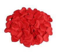 Alipis Confeti de Corazón Rojo 300 Piezas para Cumpleaños y Aniversarios, Fácil de Usar y Limpiar, Decoraciones Románticas para Mesas y Fiestas Obsequios