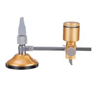 Alipis Cortador de Vidrio Circular Dorado de Plástico y Aleación para para Corte Preciso de Vidrio y Cerámica con Ventosa, Herramienta Ajustable Adecuado para Profesionales y