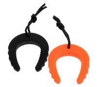 Alipis Cuñas de seguridad para bomberos y fuerzas de emergencia, juego de 2 topes de puerta para emergencias, función de alarma, para escape de incendios y seguridad