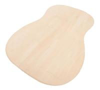 Alipis Herramienta de repuesto para luthiers placa de cabeza de madera con diseño creativo forma calabaza para guitarra eléctrica y folk ligera