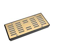 Alipis Humidificador de Cigarros Sistema de Humedad que Mantiene la Calidad y el Aroma Dorado Diseño Elegante de Acero Inoxidable para Escritorio y Hogar