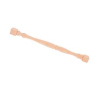 Alipis Postes de Balaustre de Madera sin Pintar para Proyectos de Mejora del Hogar y Reparación de Barandillas Diseño de Puente Pequeño y Acabado Beige
