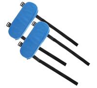 Alipis Reposabrazos Ergonómico para Silla de Oficina, Cojines Acolchados de Algodón PP en Color Azul Pavo Real, 2 Piezas para Elevación y Soporte Cómodo de Brazos en Sillas