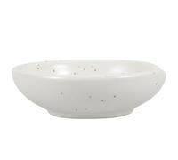 Alipis Soporte para Cuchara de Cerámica Blanco Estilo Japonés, Reposacucharas Redondo Versátil para Decoración de Cocina y Mesa