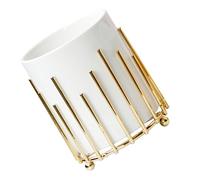 Alipis Soporte para Palillos y Utensilios de Cerámica con Base Organizador de Cubiertos y Cucharas para Cocina Porta Cubiertos Decorativo y Funcional para Cuberteros y Utensilios