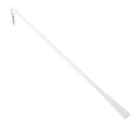 Alipis Varilla para Cortinas con Cierre a Presión, 43cm, Blanco | Fibra de Vidrio y Aluminio, Conexión con Broche, para Anillos y Soportes, Oficinas y Hoteles