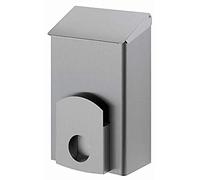 ALL CARE 13049 Cubos de Basura AC LBS 7 E Papelera con Bolsitas y con Tapa para Compresas y Almohadillas - 2 en 1 - Montaje en Pared - Acero