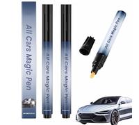 All Cars Magic Pen,Pluma De Retoque del Coche,Bolígrafo de Reparación Arañazos Coches,Juego de Bolígrafos para Reparar Arañazos en el Coche,Repara Rápidamente Arañazos y Daños en la Pintura (2pc)