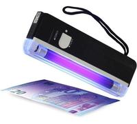 Allecto Plus: Detector portátil de billetes con luz UV para la verificación de billetes falsos. Detector UV portátil para la detección de dinero falso