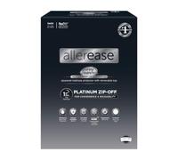 AllerEase Platinum - Protector de colchón Impermeable con Cremallera, tamaño Individual, Cremallera de 360 Grados, Barrera contra alérgenos, Equilibrio de Temperatura, Lujosa Parte Superior de Felpa