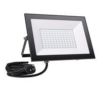 Allin Foco Led Exterior 100W, Foco Led con Enchufe, IP66 Impermeable, Blanco Frío 6500K 10000 Lumen, Superbrillante Floodlight，para Patio, Garaje, Entrada, Fábrica, Campo
