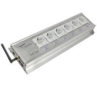 Allnet msr io zentrale schaltsteckdosenleiste 6-fach inkl. messger?t f
