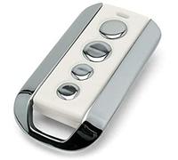 ALLOTECH Mando a distancia para puerta y garaje de 4 canales,433 MHz,compatible con mando a distancia Avidsen 104257,104250,104251,104350,654100,654300,BLYSS 433MHZ,ASTRELL 614701