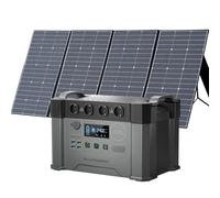 ALLPOWERS 2400W Estación de energía portátil S2000 Pro batería portátil LiFePo4 de 1451Wh generador solar de salida de CA 4x2400W con MPPT y SAI＜15ms