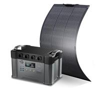 ALLPOWERS 2400W Estación de energía portátil S2000 Pro batería portátil LiFePo4 de 1451Wh generador solar de salida de CA 4x2400W con MPPT y SAI＜15ms