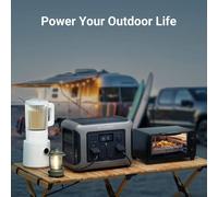 ALLPOWERS-estación de energía portátil R1500, batería LiFePO4 de 1152Wh con máximo de 1800W (3000W), generador Solar de salida de CA para fiesta en el jardín R1500