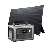 ALLPOWERS Generador Solar 600W - Kit R600 + SE100 100W - Estación Solar 600W/299Wh, LiFePO4, UPS, Entrada Solar 220W, Portátil - Nuevo