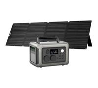 ALLPOWERS Generador Solar 600W - Kit R600 + SE200 200W - Generador Solar 600W, 299Wh LiFePO4, 8 dispositivos, UPS, Carga rápida - Nuevo