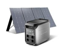 ALLPOWERS P1800 Central eléctrica portátil 1024Wh con panel solar de 400W | batería LFP ,con generador solar de salida de CA de 1800W para jardín, viajes, camping, RV, emergencia móvil