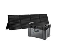 ALLPOWERS S2000 Pro Estación de energía portátil 2400W 1451Wh y SE200 de 200W Paneles solares de generador solar de salida de para autocaravanas, acampada, viajes