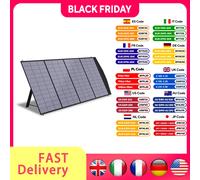 ALLPOWERS SP033 Kit de panel solar portátil plegable de 200 W IP66 con salida solar para central eléctrica Cargador solar para RV Hogar Jardín 200W