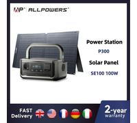 ALLPOWERS Estación de energía portátil VOLIX P300, 256Wh LiFePO4, 300W (pico 600W), salida CA