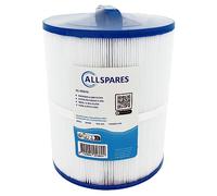 AllSpares Whirlpool Filtro de piscina, cartucho de filtro de spa de repuesto para Artesian PAS50SV-F2M | Unicel 6CH-502 | Darlly SC720 | 60506 | 4,65 m² | 170 x 200 mm | mango | rosca fina de 50 mm