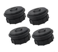Allthingstore 4 anillos de goma para asiento de rodamiento de rueda de ventilador, manguito de buje de tambor de ventilador para reducción de ruido y refrigeración eficiente