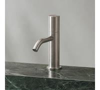 ALLUVION Juno: Grifo monomando para lavabo de acero inoxidable, sin válvula de desagüe
