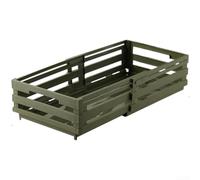 Almacenaje Extensible Grande PP Organizador Almacenaje Extensible(Green) | telescópico ajustable, plástico PP para robusto, asas ergonómicas, para estilo minimalista, uso multi-escena