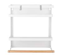 Almacenamiento Para Colgar En El Refrigerador, Especiero Magnético Para Refrigerador, Estante Para Refrigerador Plegable Multifuncional Para El Hogar, Organizadores Para Refrigerador (blanco)