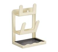 Almacenamiento para de cacerolas, soporte vertical para de sartén con bandeja escurridor, estante de almacenamiento antideslizante | para armario de cocina, comedor, despensa casa plan de