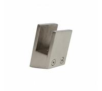 Almencla Abrazadera de Vidrio de Acero Inoxidable Soporte Clip Herraje Fijación con Diseño Minimalista y Resistente a la Intemperie Adecuada para Escaleras Balcones Barandillas y de Piscina
