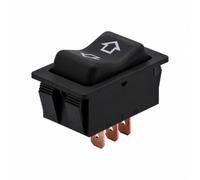 Almencla Interruptor Eléctrico Balancín Posiciones con Accionamiento Táctil y Botón para Montaje en Panel Frontal con Carcasa Molada y Terminales Cobre