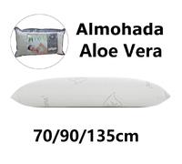 Almohada aloe vera FIBRA Y ESPUMA,Almohada de 70/90/135/150cm,ANCHO 40CM, antiácaro y antibacteriano, copos de aloe vera, almohada de fibra ESPUMA, ligera y hipoalergénica,cm,fespu