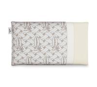Almohada Bambú Visco Chloe con Doble Funda, 135cm, Transpirable, Antiácaros, Termoregulable, Firmeza Media, Ergonómica, Perfecta Adaptabilidad a Cuello y Cabeza, Tejido Strech. Fabricada en España