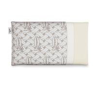 Almohada Bambú Visco Chloe con Doble Funda, 70cm, Transpirable, Antiácaros, Termoregulable, Firmeza Media, Ergonómica, Perfecta Adaptabilidad a Cuello y Cabeza, Tejido Strech. Fabricada en España