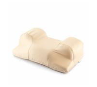 InnovaGoods Almohada cervical funda satén refrescante con cremallera, antiarrugas – Beige