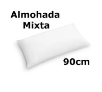 Almohada de 90cm mixta fibra, medidas (90 x 40 cm),color blanco,cm,fespu