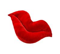 Almohada de labios 3D, cojín grande de terciopelo suave, decoración del hogar del día de San Valentín, romántico, sofá, cama, sala de estar, dormitorio, accesorio decorativo para regalo