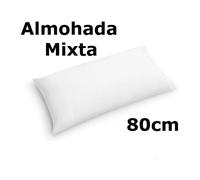 Almohada de mixta fibra, medidas 70cm/80cm/90cm/105cm/135cm/150cm,color blanco,cm,fespu