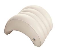 Almohada hinchable intex para spa color crema - 39x30x23 cm